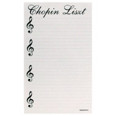 Note Pad Chopin